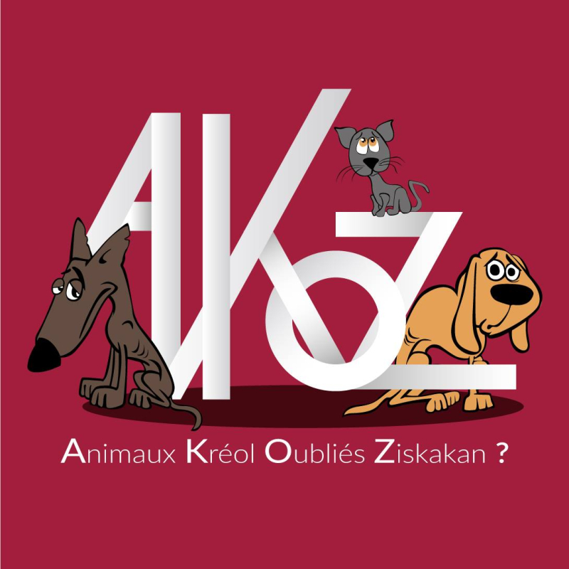 Association Animaux Kréol Oubliés Ziskakan logo